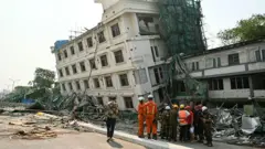 ભૂકંપ, મ્યાનમાર, થાઇલૅન્ડ, બીબીસી ગુજરાતી, ગુજરાતમાં સમાચાર, ગુજરાત સમાચાર, બીબીસી ન્યૂઝ ગુજરાતી