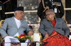 राष्ट्रपति रामचन्द्र पौडेल र प्रधानमन्त्री सुशीला कार्की