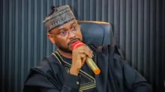 Hoton gwamnan jihar Zamfara Dauda Lawal