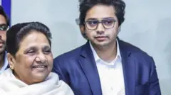 मायावती, आकाश आनंद