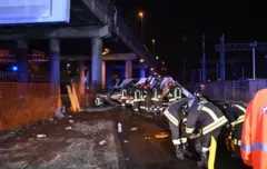 scène de l'accident