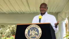 Prezida Yoweri Museveni mu kwezi kwa gatandu 2022