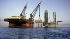 Plataforma de petróleo offshore