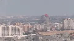 Aworan agbegbe kan ni Gaza