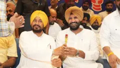 ਚਰਨਜੀਤ ਸਿੰਘ ਚੰਨੀ ਤੇ ਰਾਜਾ ਵੜਿੰਗ ਦੀ ਤਸਵੀਰ