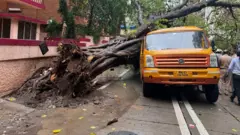 पालिकेच्या प्रसिद्धीपत्रकानुसार, बस मध्ये अडकलेल्या विद्यार्थ्यांपैकी 4 विद्यार्थी किरकोळ जखमी झाले होते. 