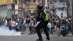 протесты в Венесуэле