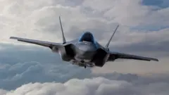 Un jet militar F-35