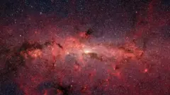 Una imagen de la vía láctea