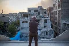 در حمله اسرائیل به ایران ساختمان های بسیاری تخریب شد