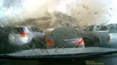 گردباد در لینکلن ایالت نبراسکا