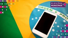 Celularzebet radiocima da bandeira do Brasil