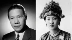 Vua Bảo Đại và Hoàng hậu Nam Phương
