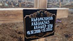 Хоч остида дафн этилган ўзбеклар. Россия-Украина уруши воқелиги (Видео)