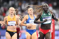 ጽጌ ዱጉማ በፓሪስ ኦሎምፒክ 