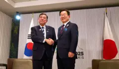 이재명 대통령과 이시바 시게루 총리