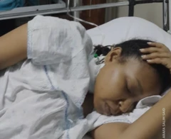 Arafa Salim Sa'id wadda ta yi fama da cutar tun tana yarinya, yanzu ta zama uwa, sai dai ta ce ta yi fadi-tashi da batun zuwa makaranta da kuma fuskantar tsangwama