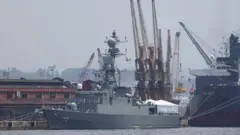 иранский военный корабль, фото 2023 года