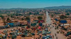 Umujyi wa Kasumbalesa utuwe n'abaturage barenga 500,000 uri ku mupaka wa DR Congo na Zambia 