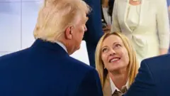 Meloni ve Trump 