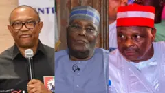 Jagororin ƴan adawa a Najeriya, Peter Obi, Atiku Abubakar da kuma Rabi'u Kwankwaso