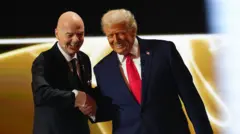 Infantino and Trump