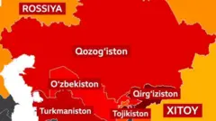 Markaziy Osiyo xaritasi