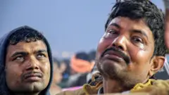 મહાકુંભ, પ્રયાગરાજ, સંગમ નોઝ, કુંભમાં ભાગદોડ બીબીસી ગુજરાતી