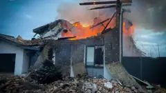 пожар в частном доме в Киевской области