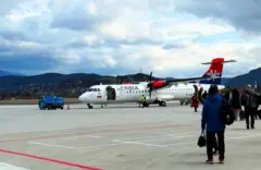 aerodrom u sarajevu, butmir, avion, avion er srbija