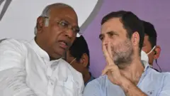 राहुल गांधी, मल्लिकार्जुन खर्गे