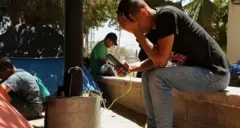 Ruux muhaajirahaya oo ku sugan xadka u dhaxeeya dalalka Mareykanka iyo Mexico