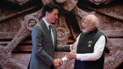 जस्टिन ट्रूडो और पीएम मोदी