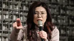 Bà Trịnh Lệ Văn coi chuyến thăm Trung Quốc của mình là một chuyến đi vì hòa bình 