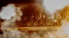 Protestos em Los Angeles.