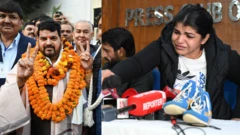 சஞ்சய் சிங்: கடும் எதிர்ப்புகளால் இந்திய மல்யுத்த கூட்டமைப்பு இடைநீக்கம் - என்ன நடந்தது?