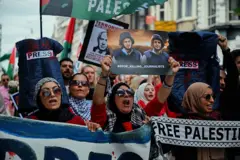 အစ္စရေး-ဂါဇာစစ်ပွဲအတွင်း သတင်းထောက်တွေ သေဆုံးရမှုအပေါ် ဆန္ဒပြမှု 