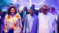 Aworan Toyin Abraham ati Bola Tinubu