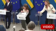 ஸ்வீடன் நாட்டைச் சேர்ந்த சுகாதாரத்துறை அமைச்சர் எலிசபெத் லேன். 