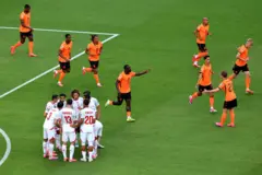 من مواجهة هولندا وتونس
