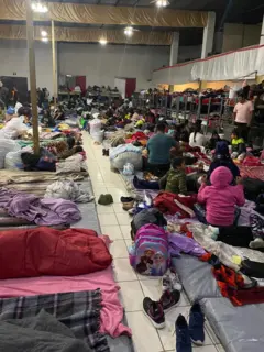 Abrigo Embajadores de Dios lotado