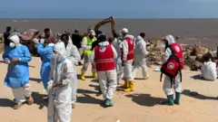 سیل در لیبی