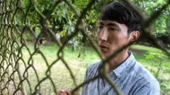 Mohammad Saber Asad , migrante afgano