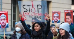 İran'da yapılan idamlar protesto ediliyor