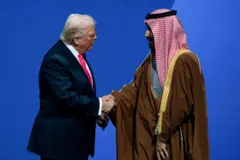 Trump e Mohammad bin Salman