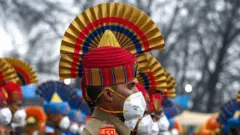 गणतन्त्र दिवसको परेडको अभ्यास
