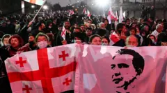Акция в поддержку Саакашвили
