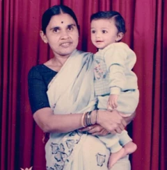 કિરણ ગુસ્તાફસનને જન્મ આપનારાં માતા