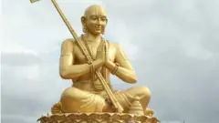 चीन, भारत, पुतळे