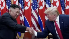 Kim ve Trump, Haziran 2019'da bir araya gelmişti
